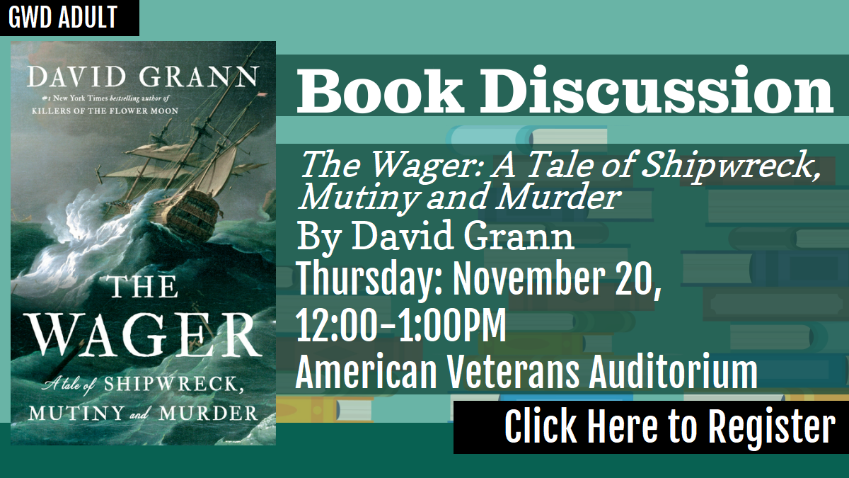 GWD Adult Book Discussions The Wager