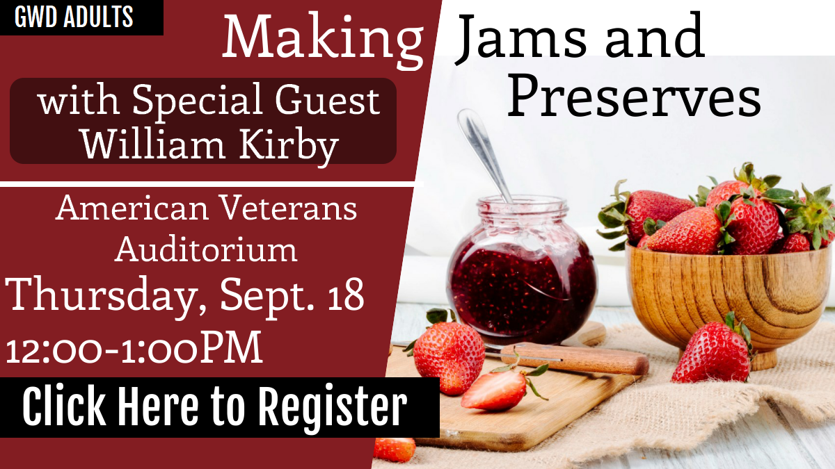 making jams and preserves sept